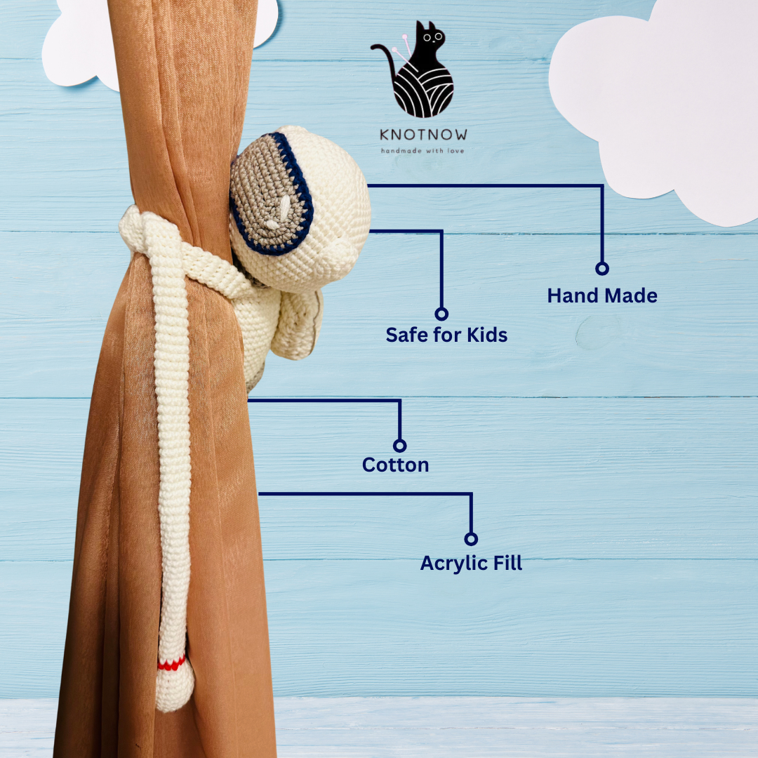 Astronaut Curtain Tie back